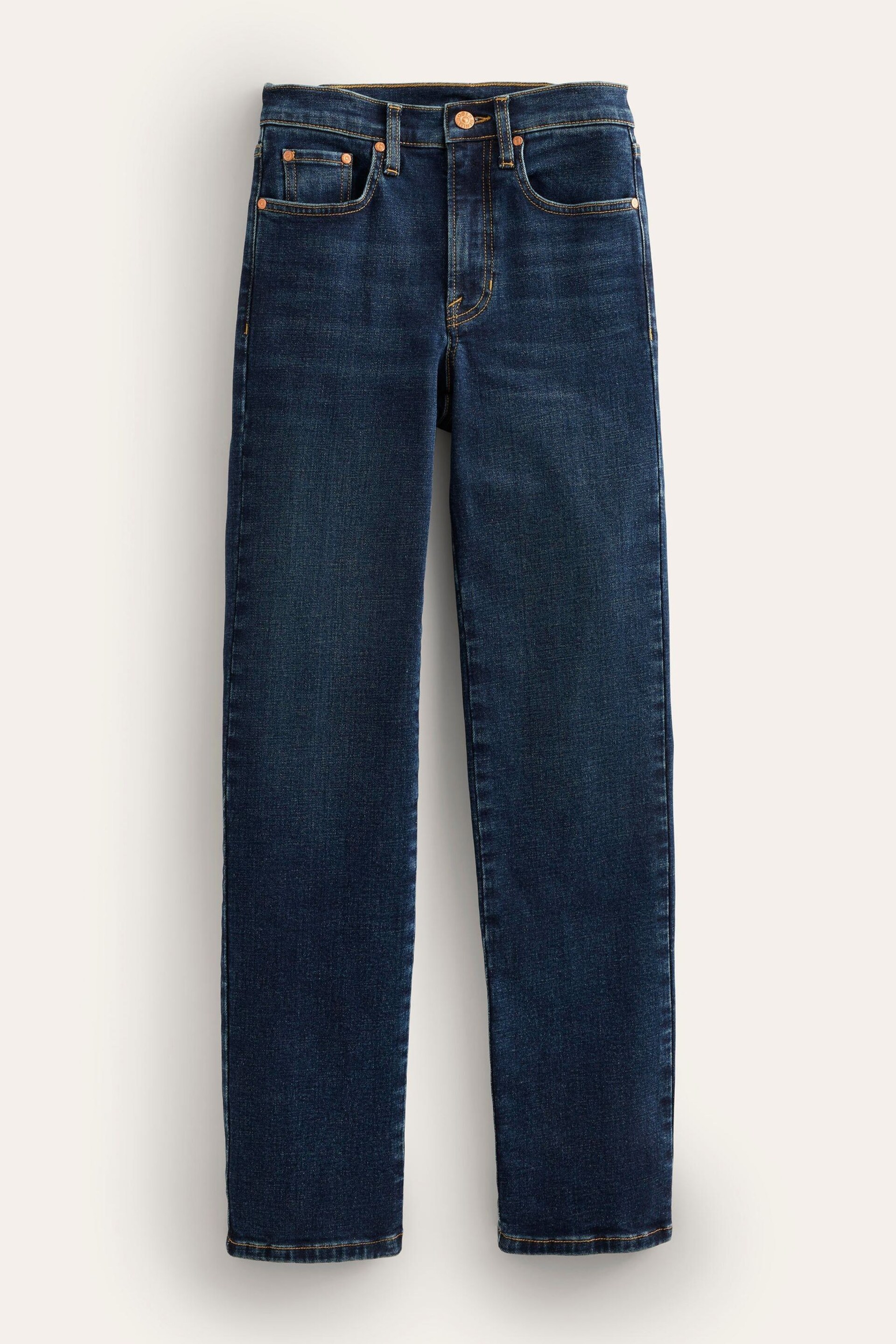 Boden Blue Mid Rise Cigarette Jeans - Image 6 of 6