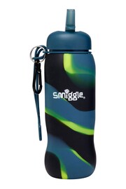 Smiggle Grey Vivid Silicone Roll Up Drink Bottle 630ml - Image 2 of 3