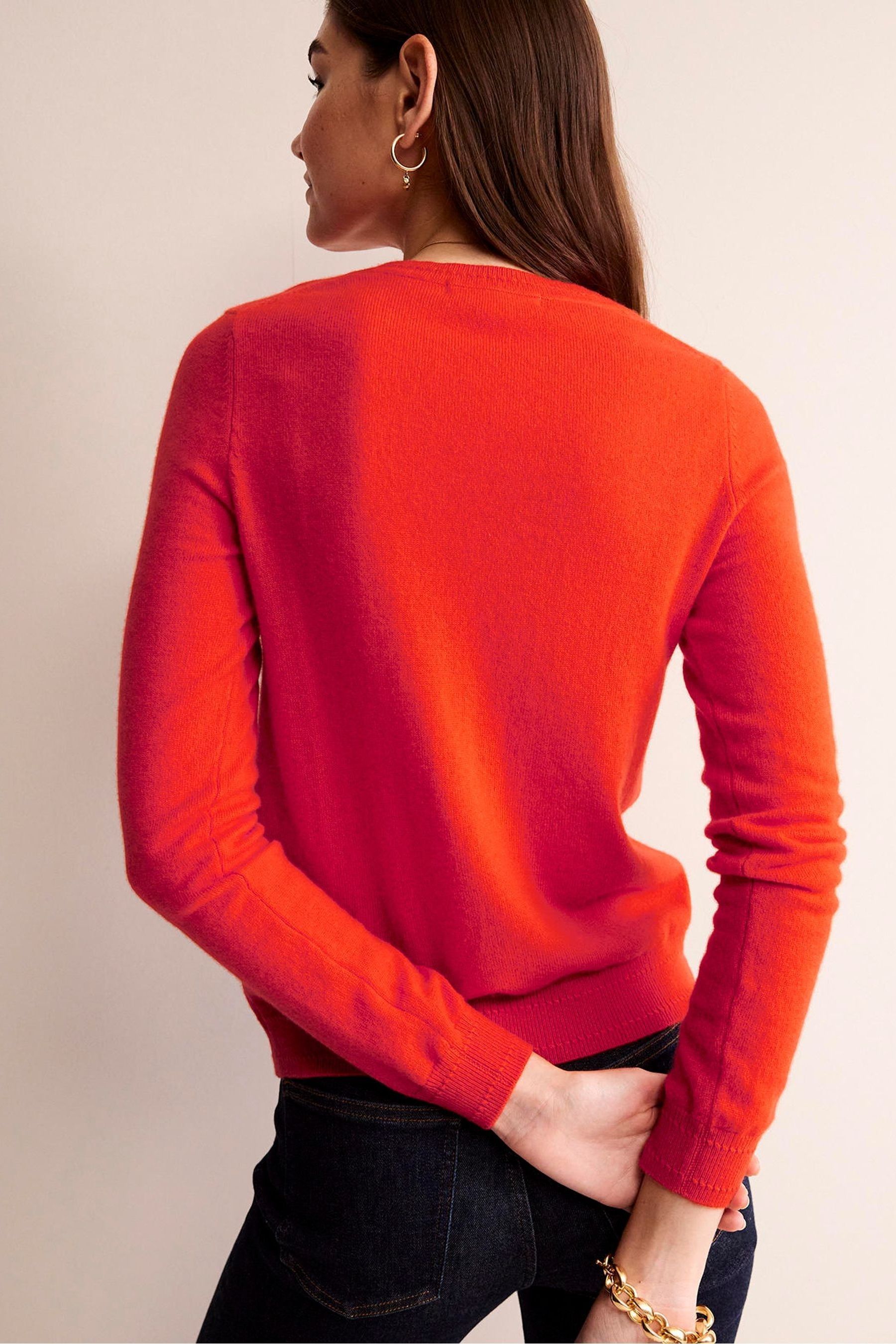 Boden red jumper clearance
