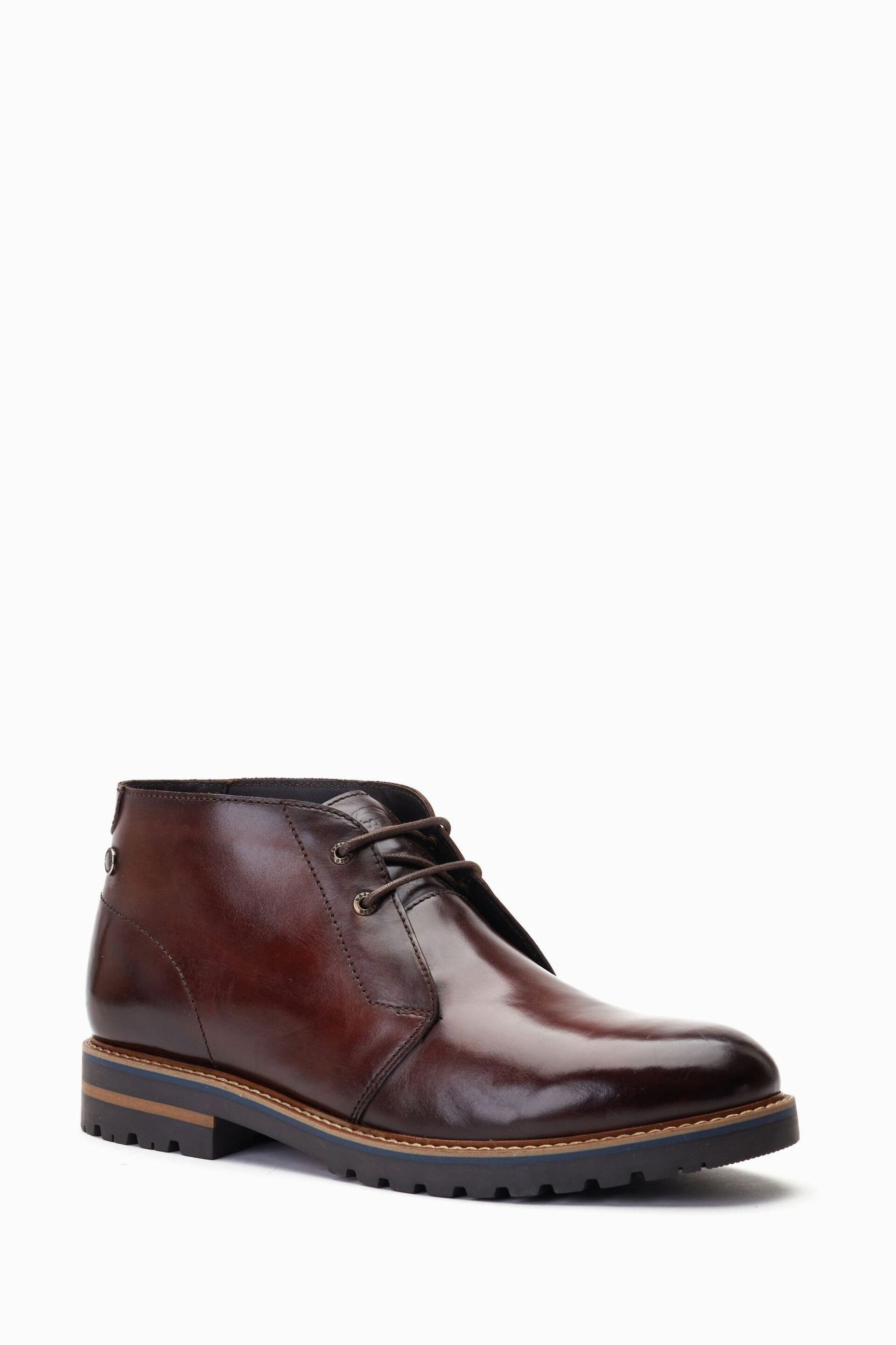 Base London Swan Lace Up Chukka Boots - Image 3 of 6