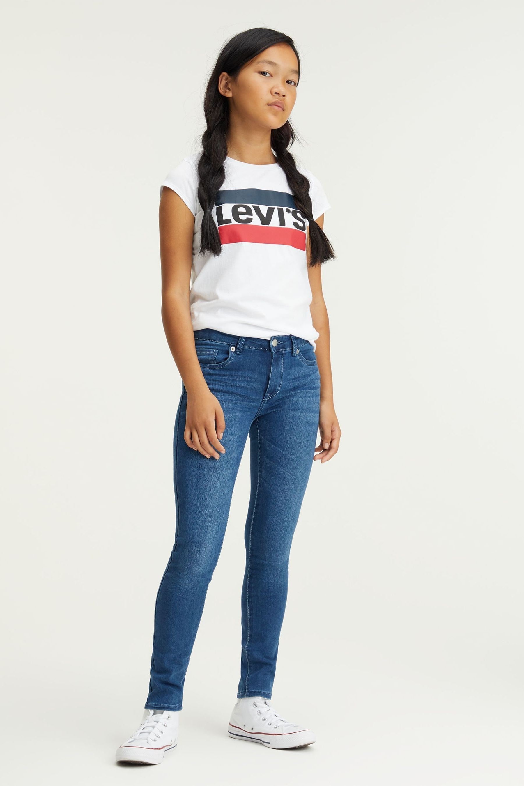 Buy Levi s Blue Winds Kids 711 Skinny Fit Jeans from Next Luxembourg