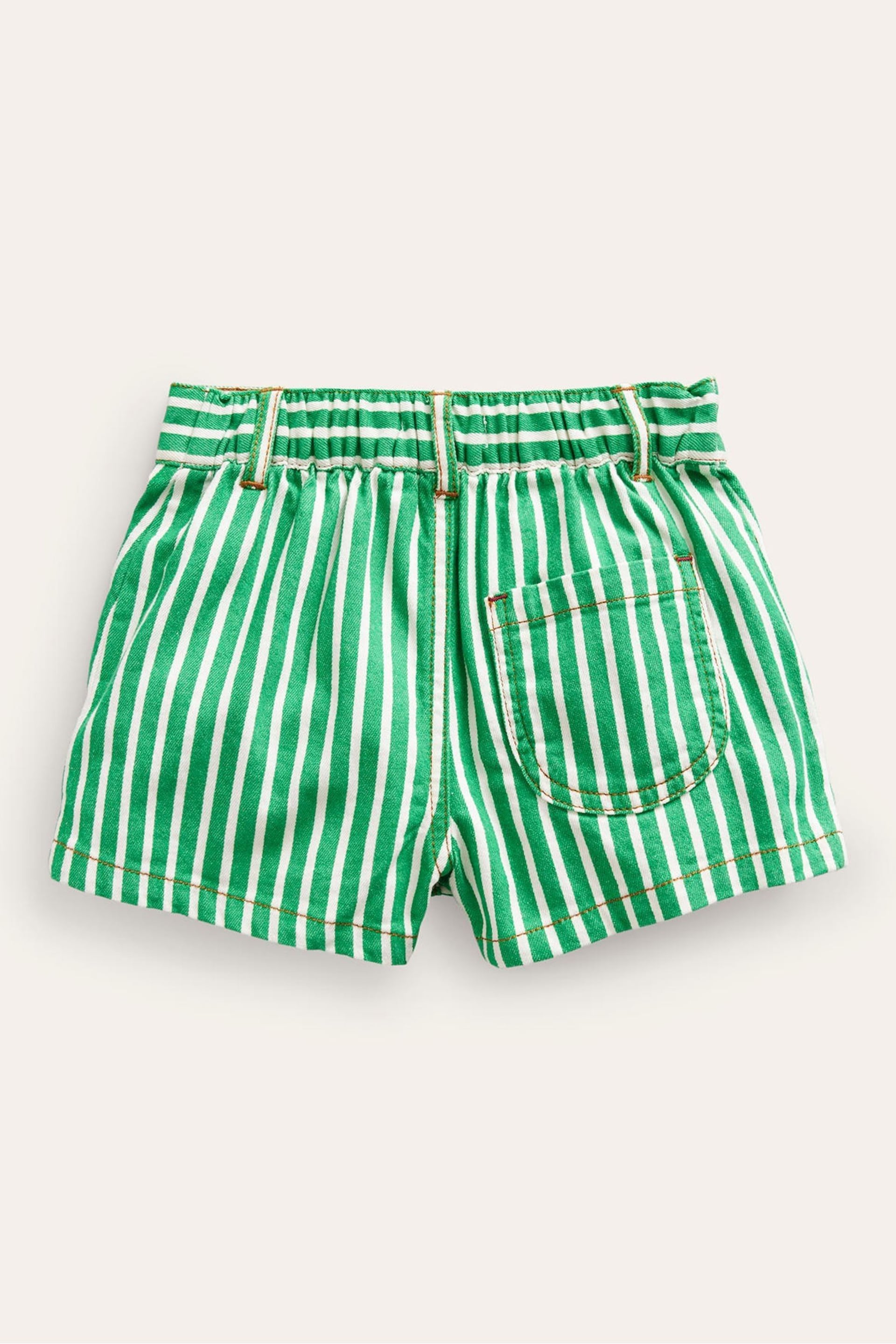 Boden Green Patch Pocket Shorts - Image 2 of 3