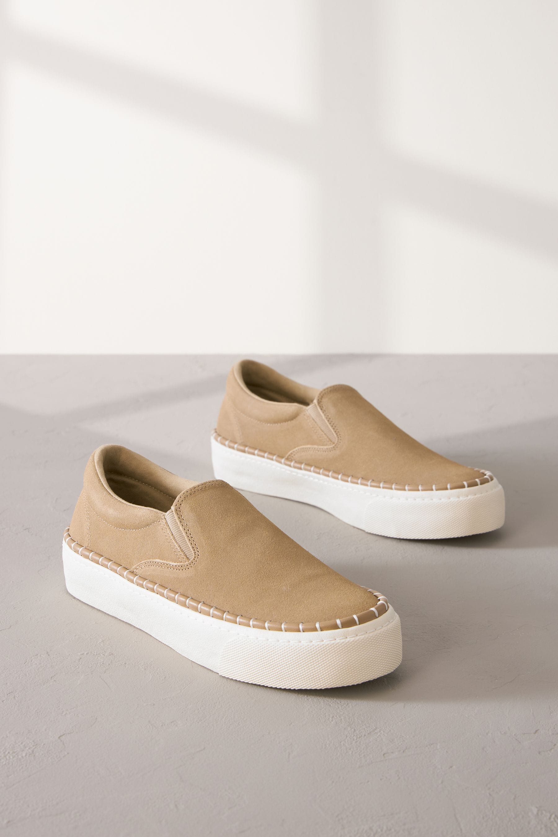 Next slip on trainers sales