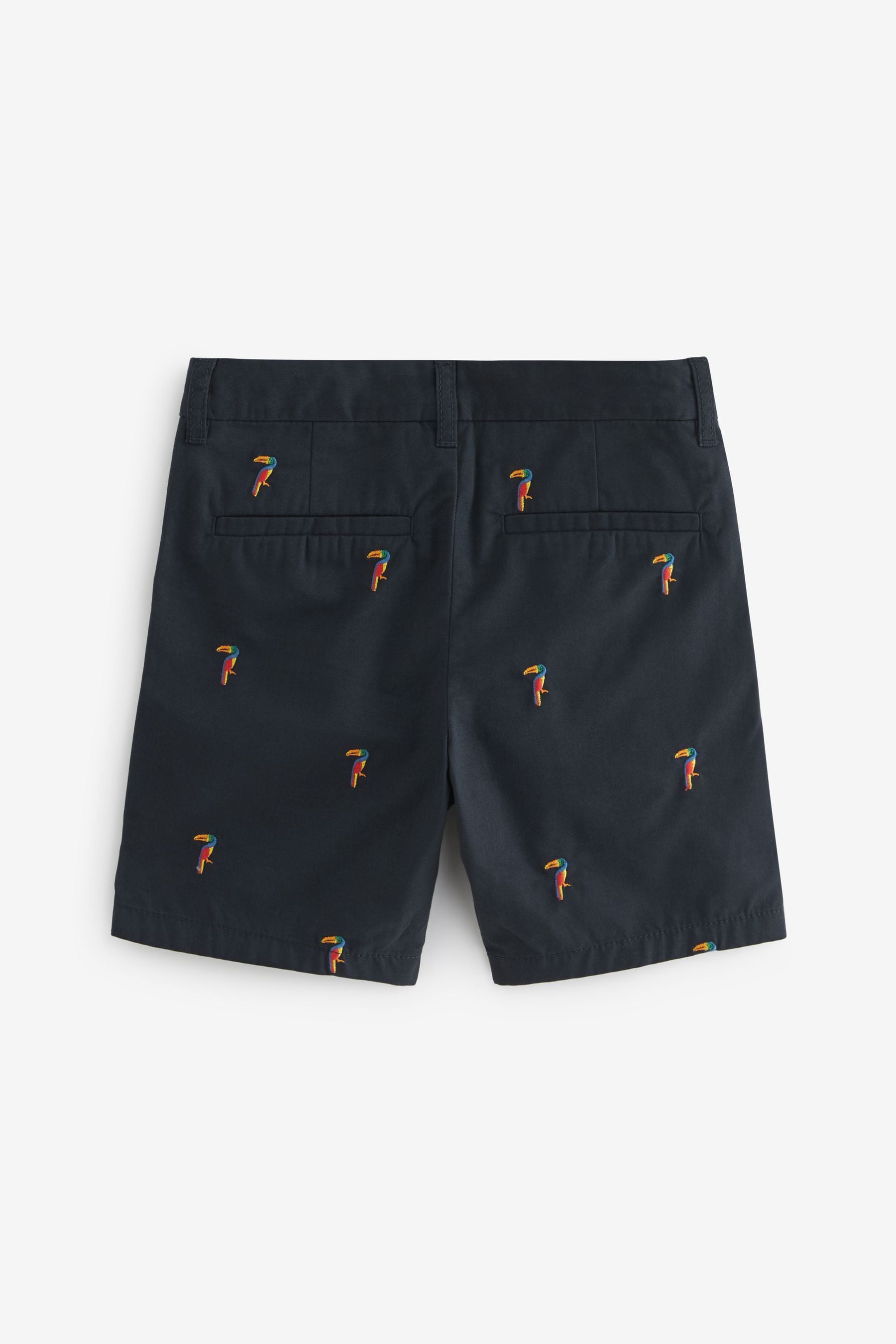 Embroidered chino shorts store