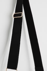 Oliver Bonas Medium Tilly Triple Pocket Cross-Body Black Bag - Image 6 of 6