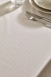 Natural Geo Wipe Clean Table Cloth - Image 3 of 4