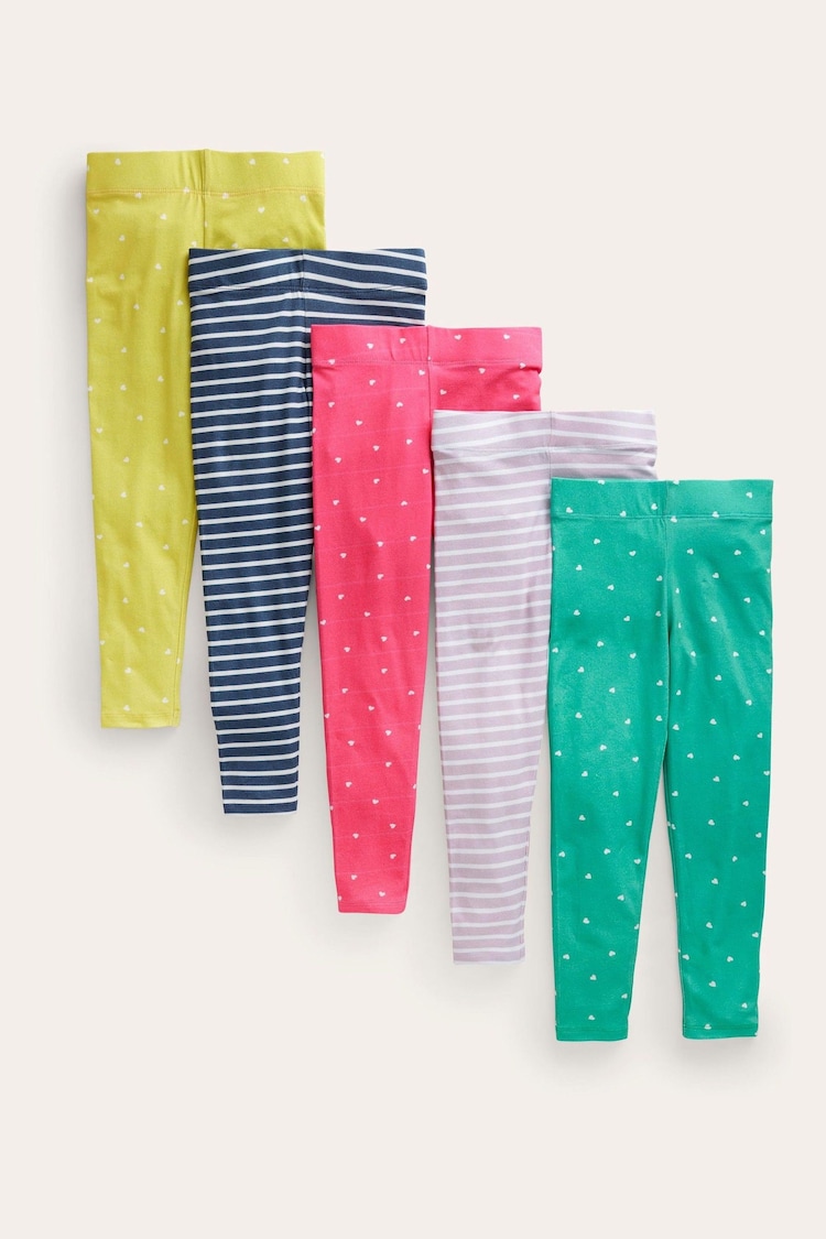 Boden Pink Leggings 5 Pack - Image 1 of 2