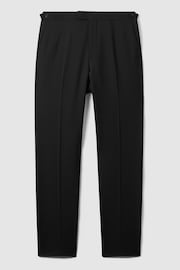 Reiss Black Hope Modern Fit Wool Blend Trousers - Image 2 of 6