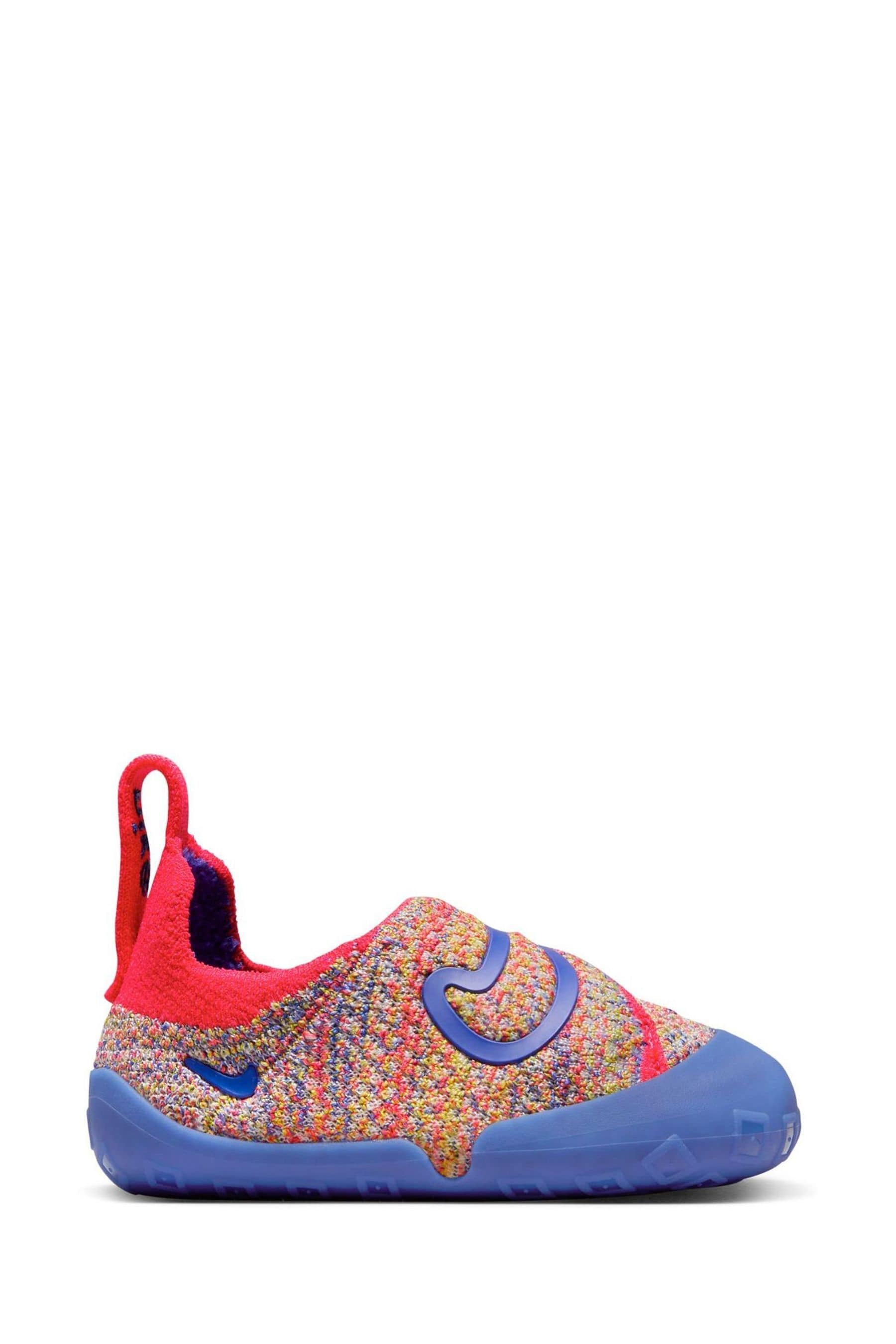 Buy Nike Cream Blue Infant Swoosh 1 Trainers from Next Luxembourg