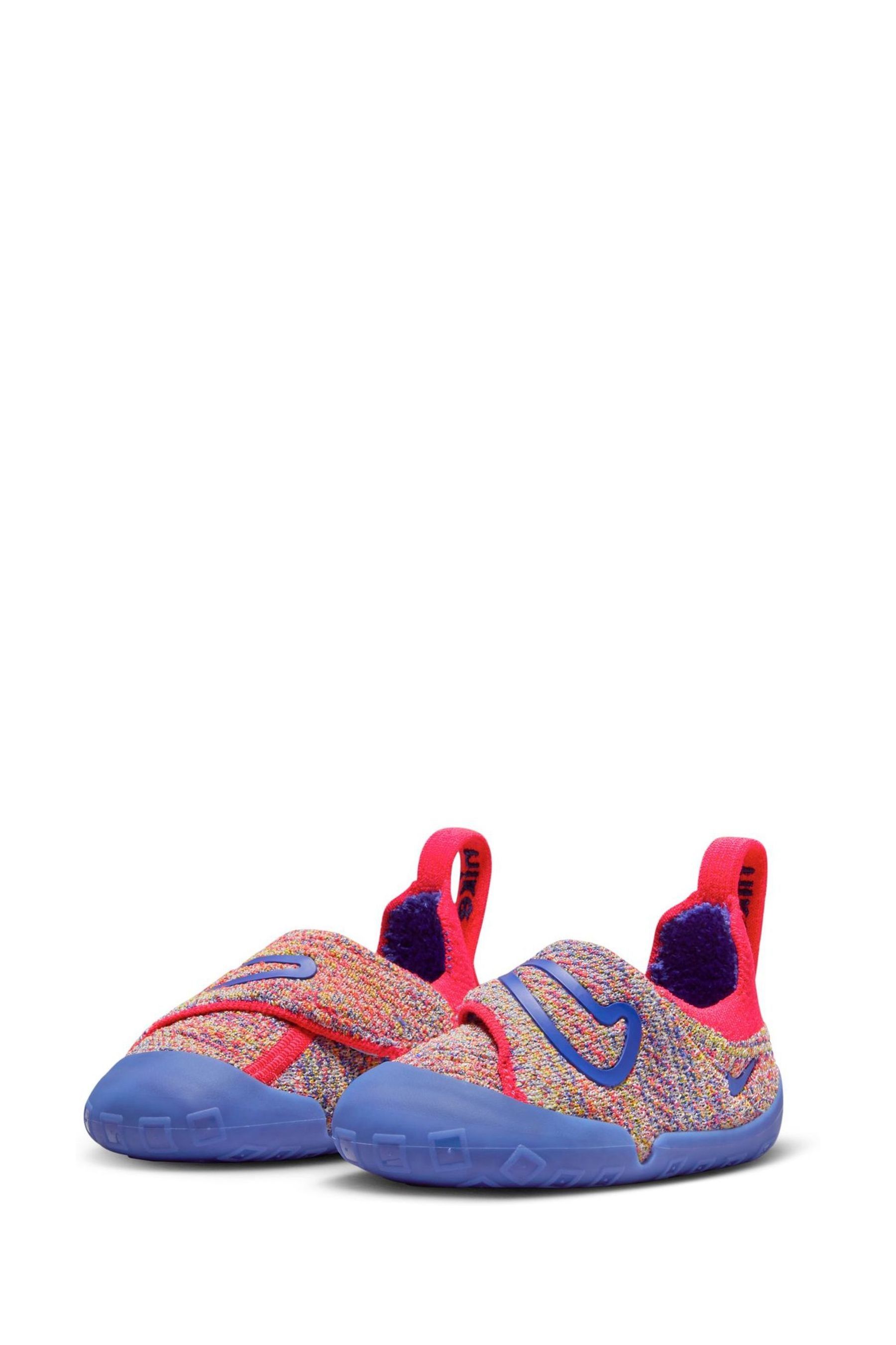Buy Nike Cream Blue Infant Swoosh 1 Trainers from Next Luxembourg