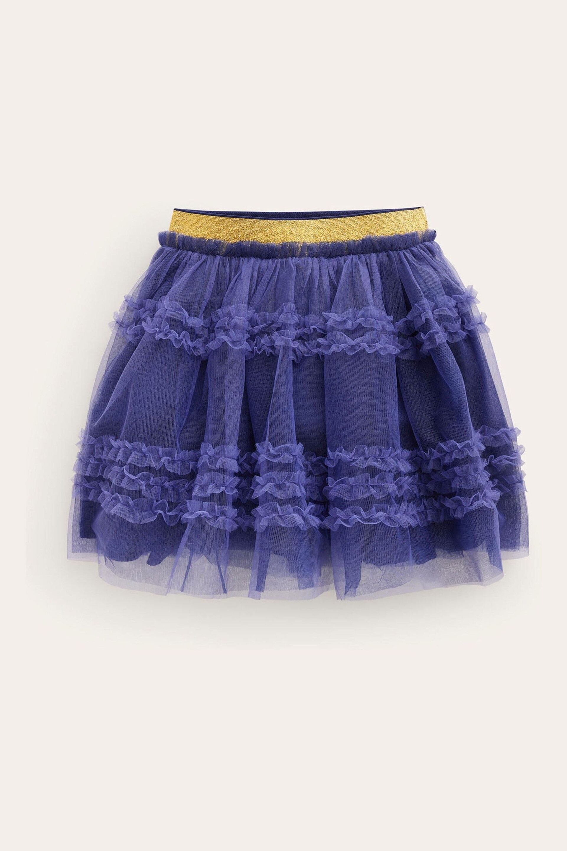 Boden Blue Tulle Party Skirt - Image 2 of 3