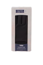 Totes Black Ladies Smartouch Thermal Lined Stretch Gloves - Image 4 of 4