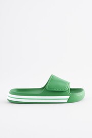 Green Stripe Sliders - Image 2 of 6