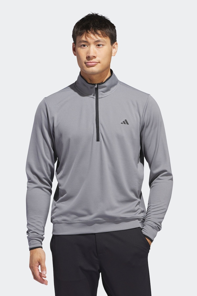 adidas Golf Lightweight Half Zip Top - Image 1 of 7