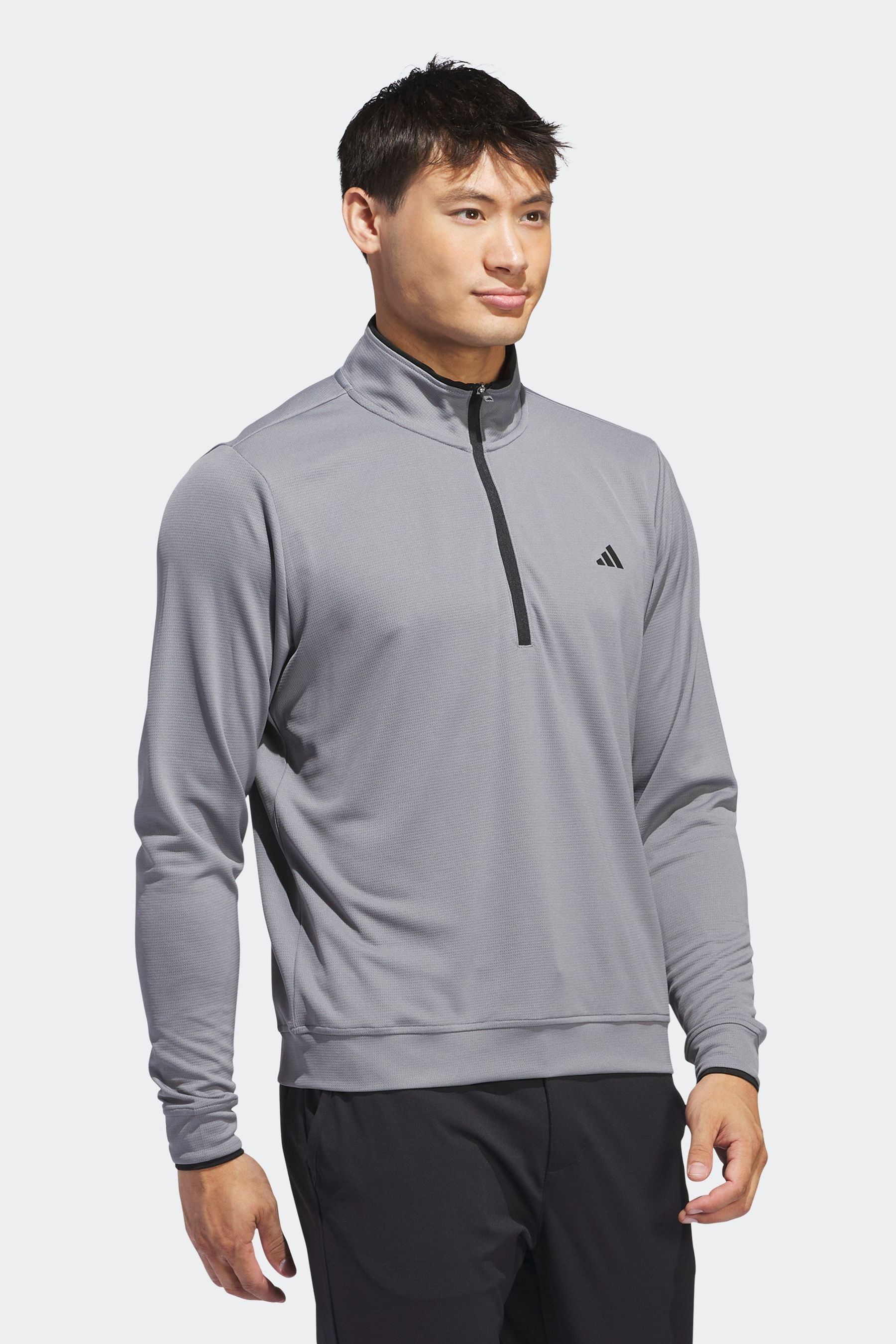 Adidas golf zip top clearance