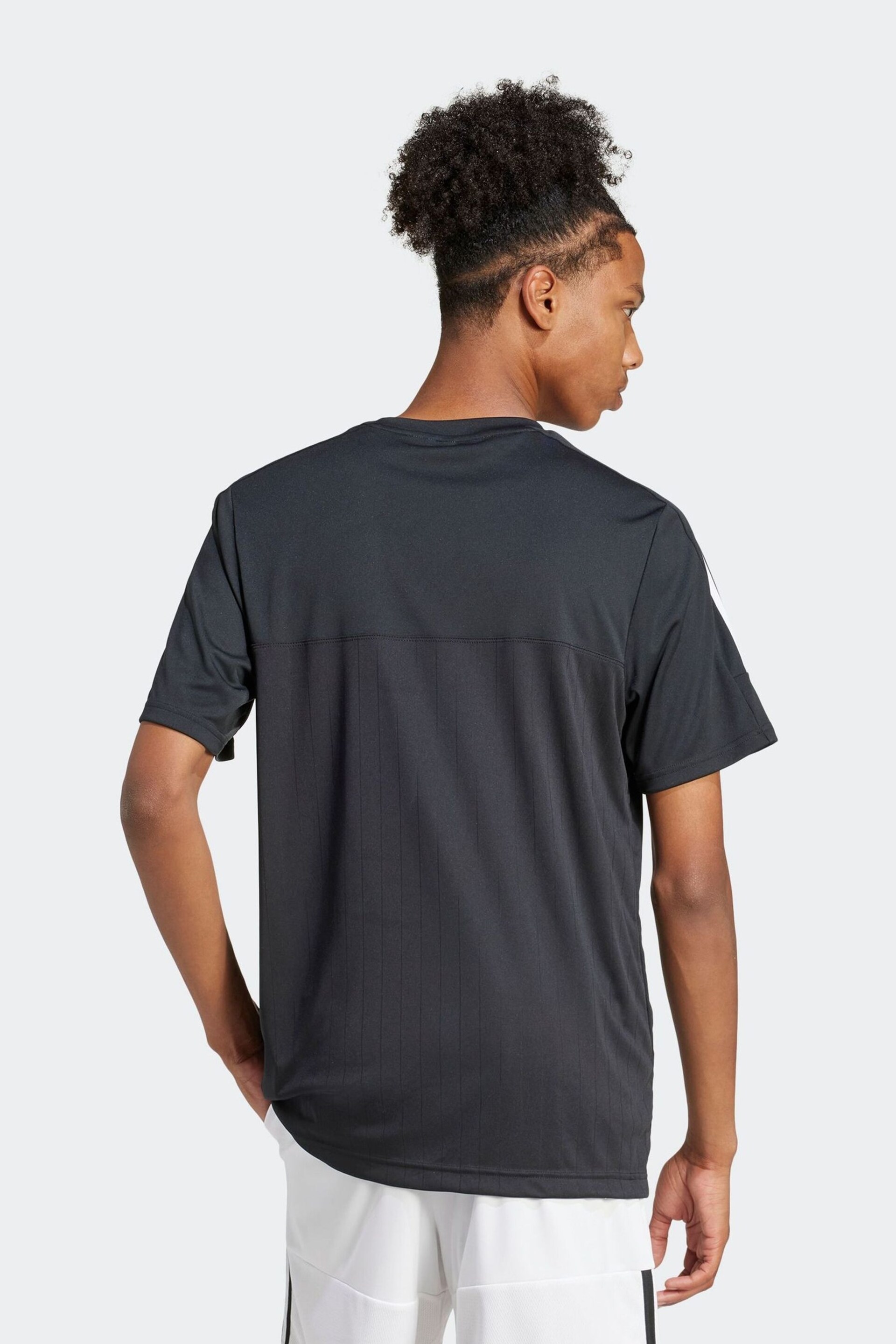 adidas Black Tiro T-Shirt - Image 2 of 7