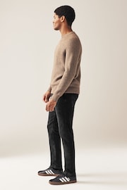 Black Slim Fit Classic Stretch Jeans - Image 3 of 10