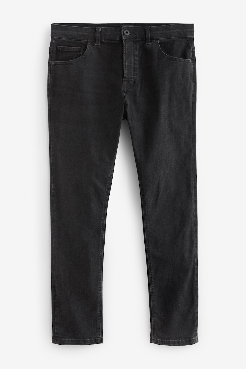 Black Slim Fit Classic Stretch Jeans - Image 6 of 10