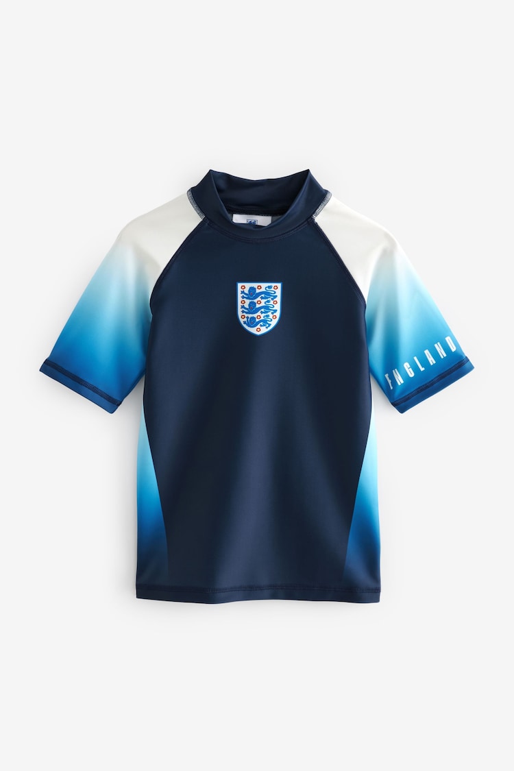 Navy England Football Rash Vest (3-16yrs) - Image 7 of 9