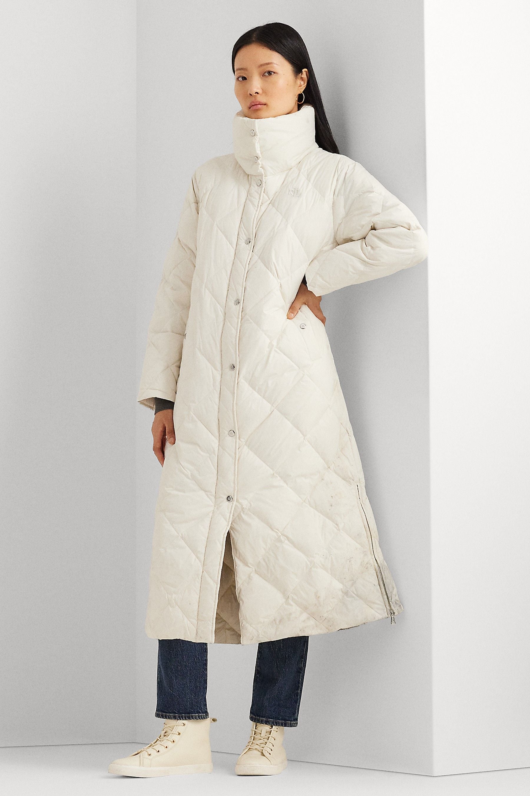 Buy Lauren Ralph Lauren Diamond Quilted Maxi Down Coat from Next Denmark