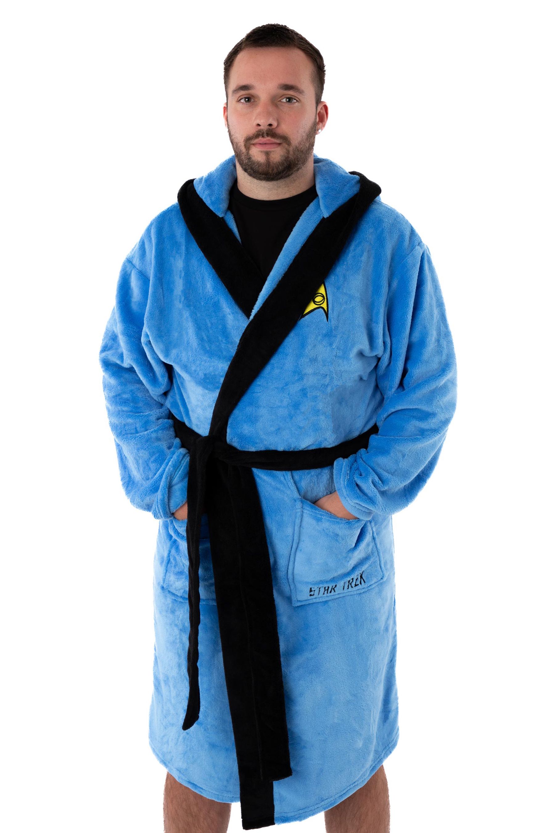 Buy Vanilla Underground Blue Star Trek Mens Dressing Gown from the Next UK online shop