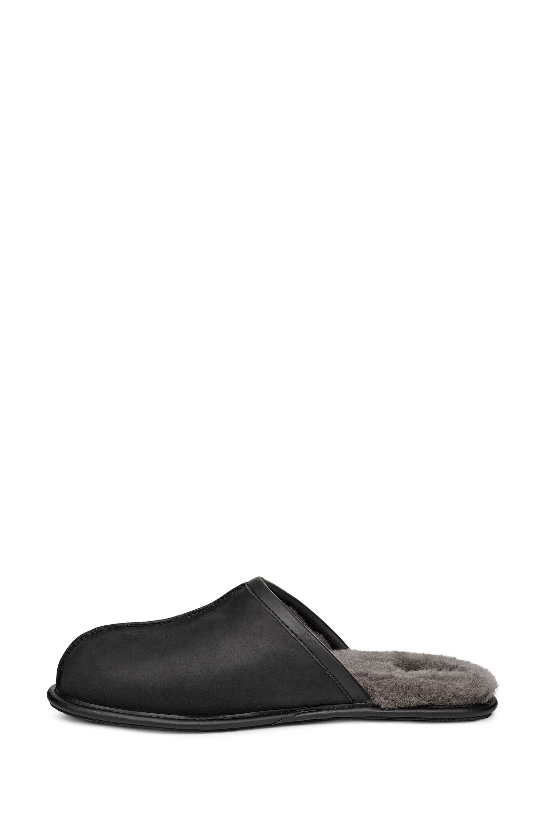 Ugg top leather slippers