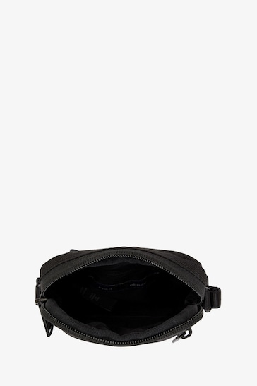Fred Perry Black Taped Cross Body Bag