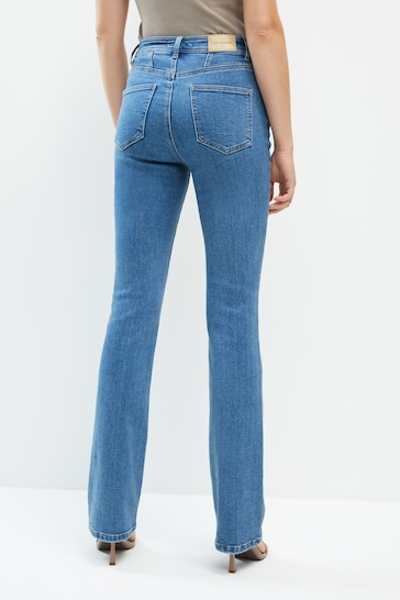 Buy Mid Blue Low Rise Bootcut Jeans from the Next UK online shop