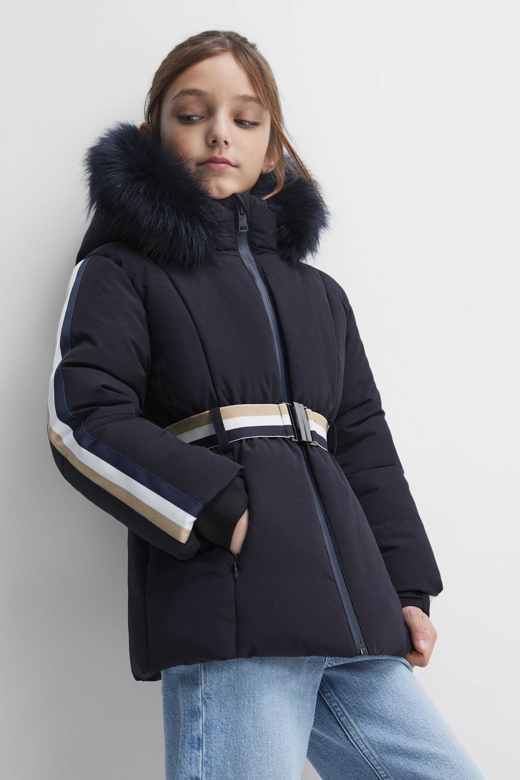 Junior outlet fur coat