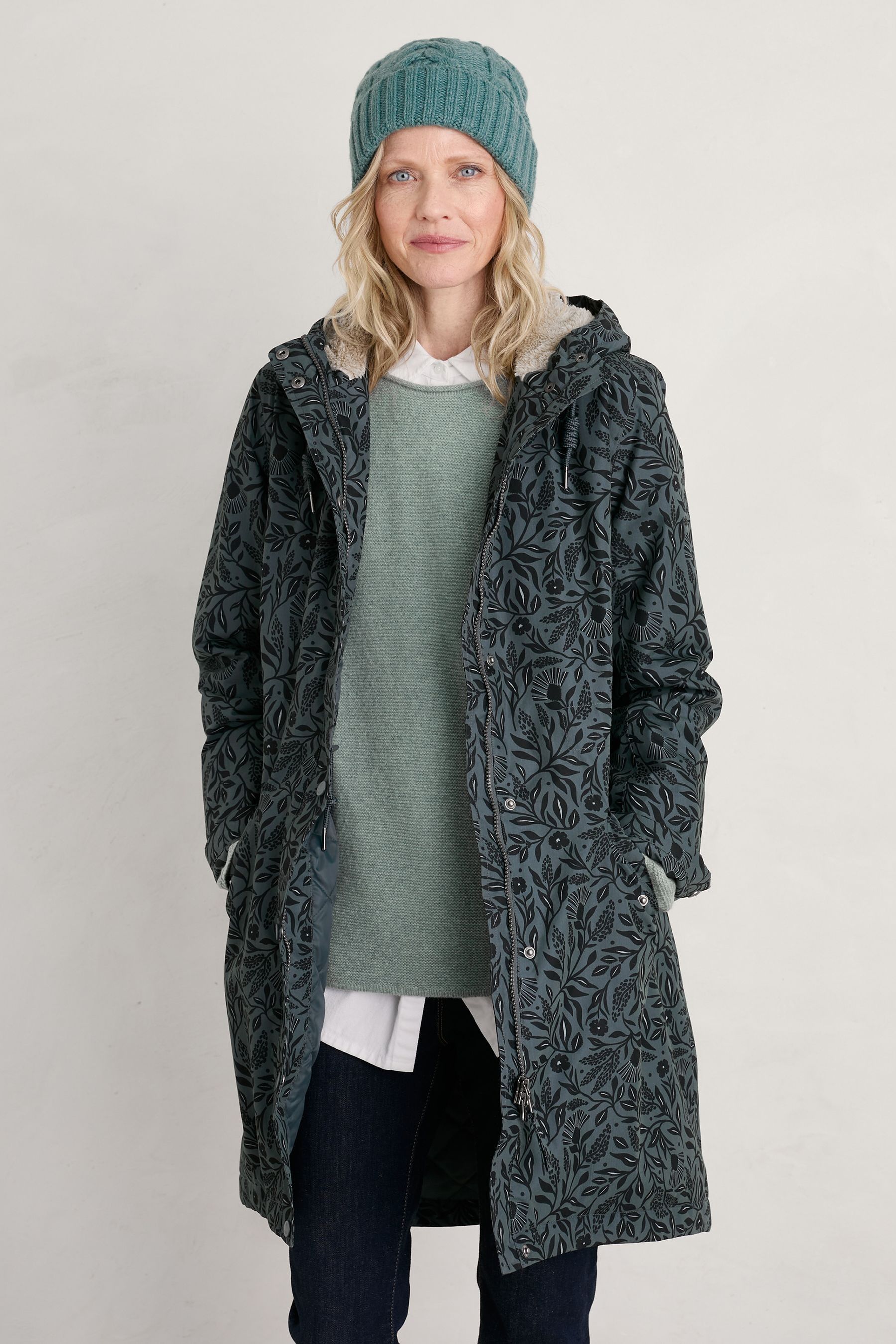 Plant hunter coat slate on sale