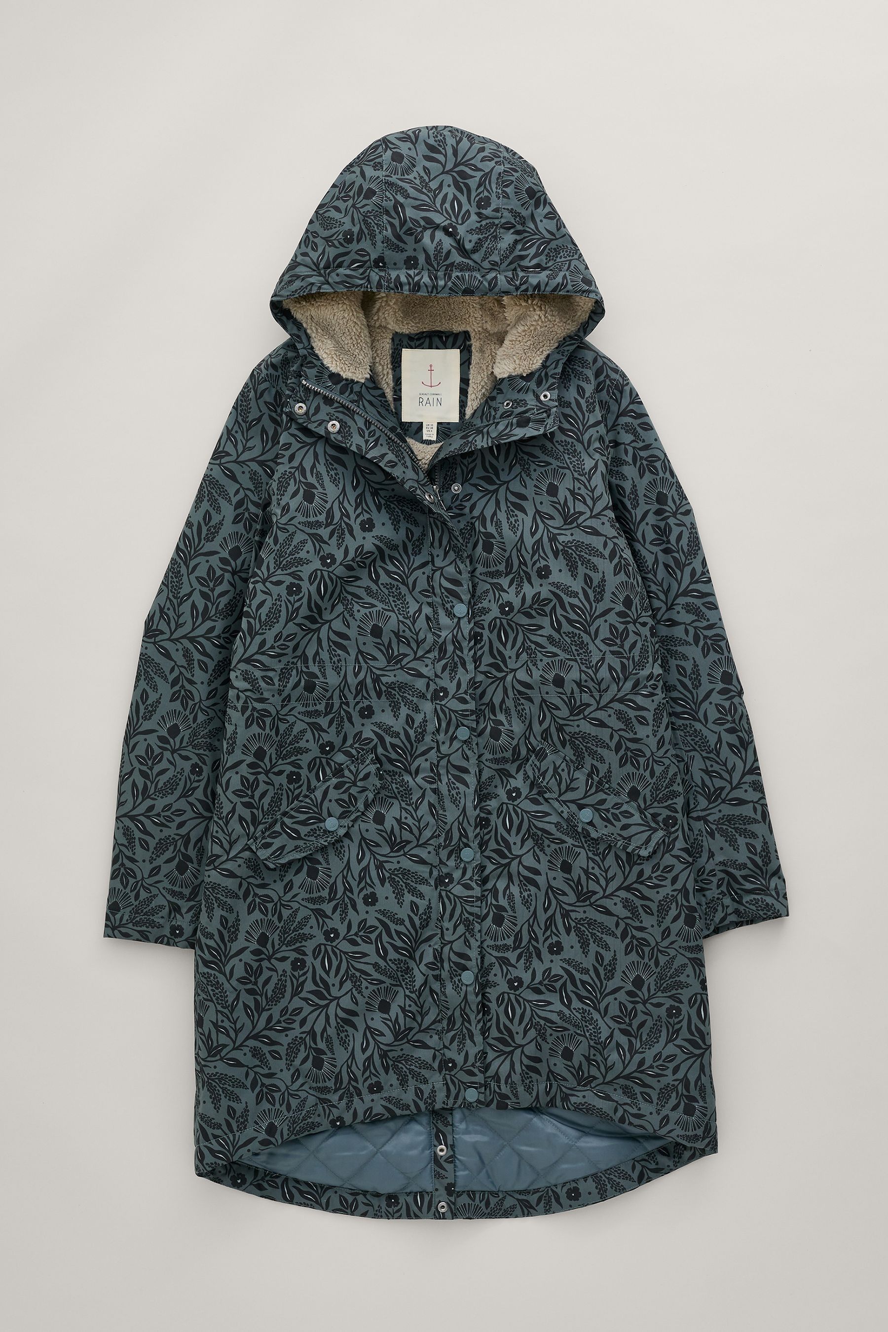 Buy Seasalt Cornwall Grey Plant Hunter 2 Coat from Next Ireland