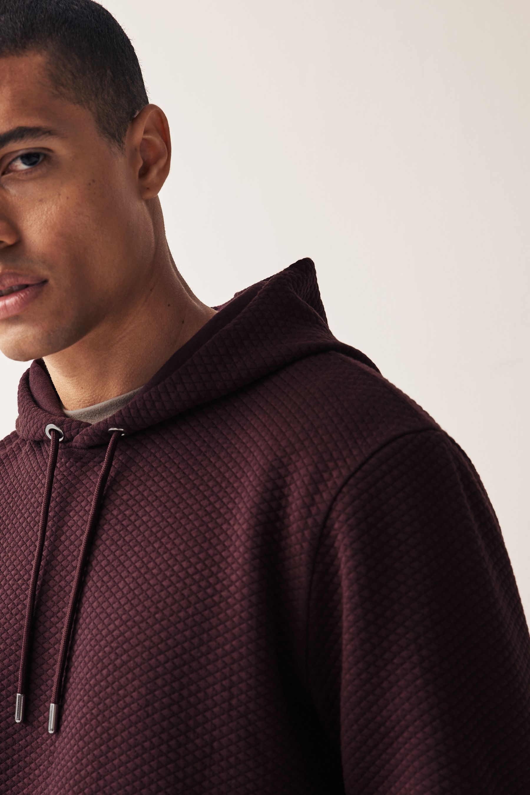 Next red hoodie top