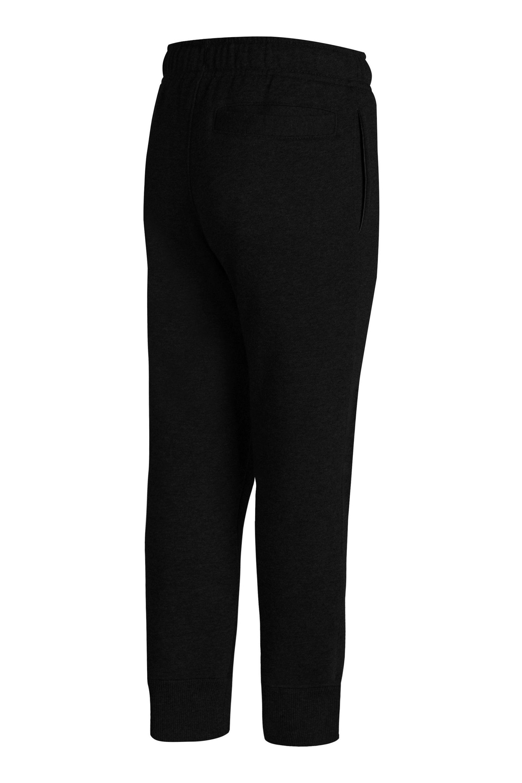Boys nike black joggers sales