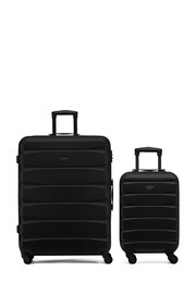 Set Of 2 Large Check-In & Small Carry-On Hardcase Travel Suitcase - Image 1 of 7