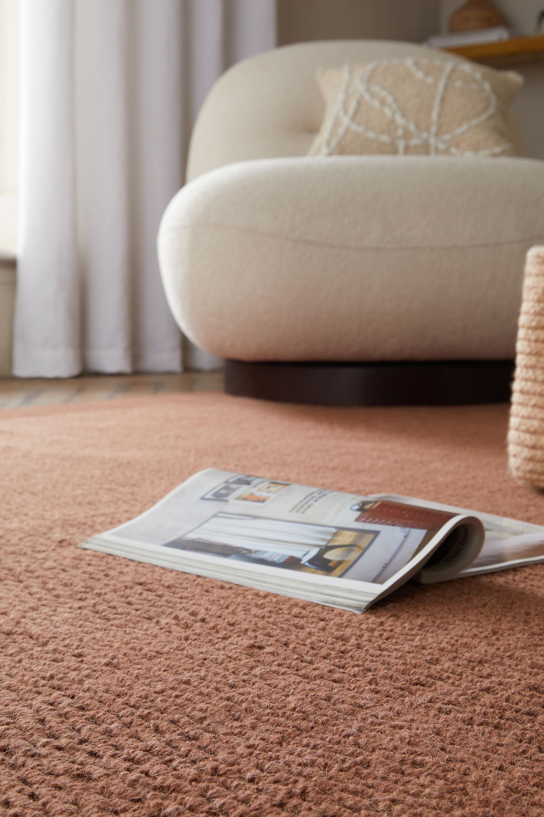 Buy Rust Orange Florence Border Rug from the Next UK online shop