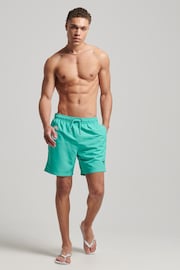 Superdry Green Polo Swim Shorts - Image 3 of 3