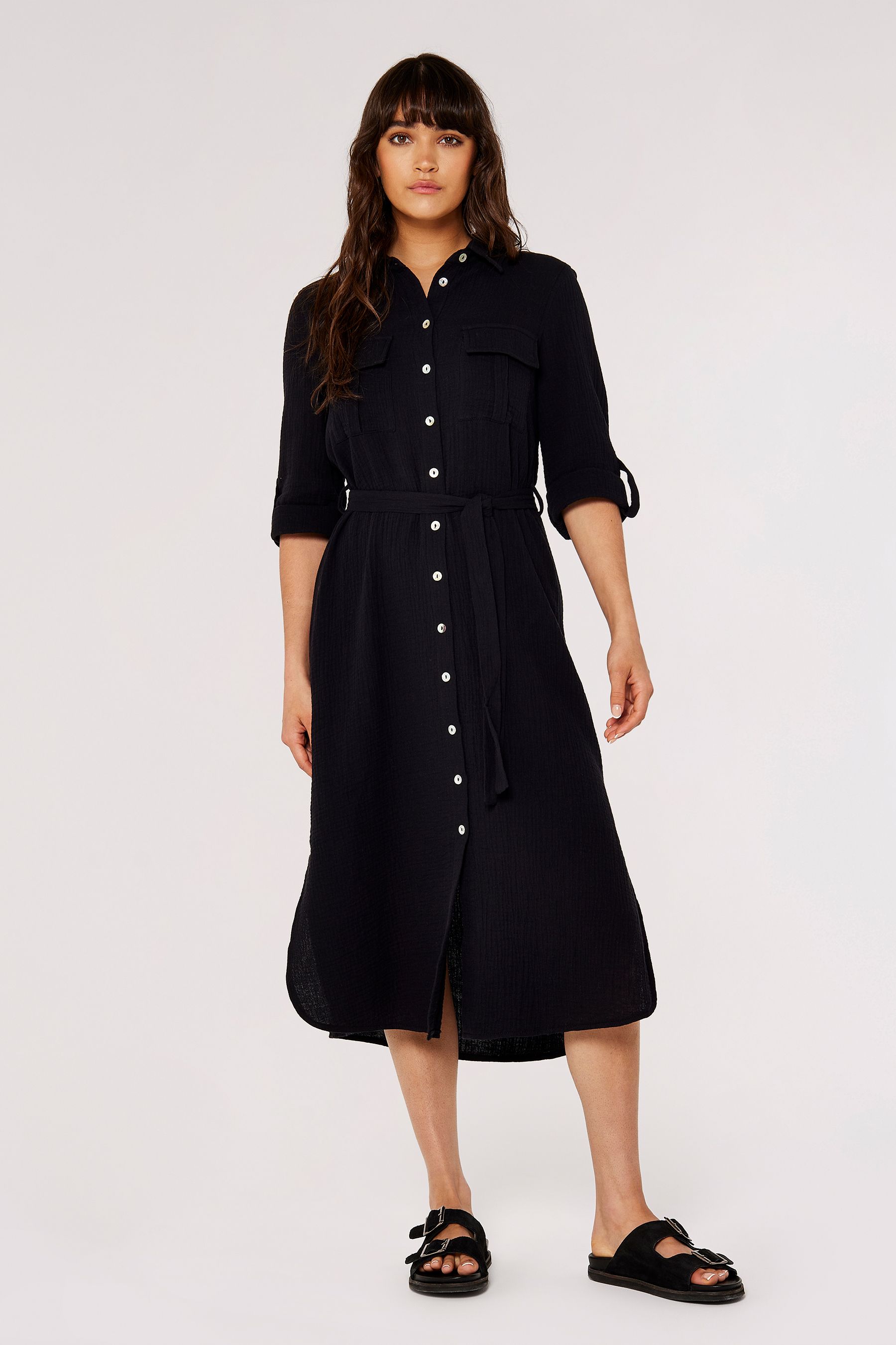 Apricot deals black dress