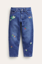 Boden Blue Relaxed Straight 100% Cotton Jeans - Image 1 of 3