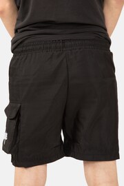 Hype. Boys Lightweight Pocket Black Shorts - Image 4 of 5