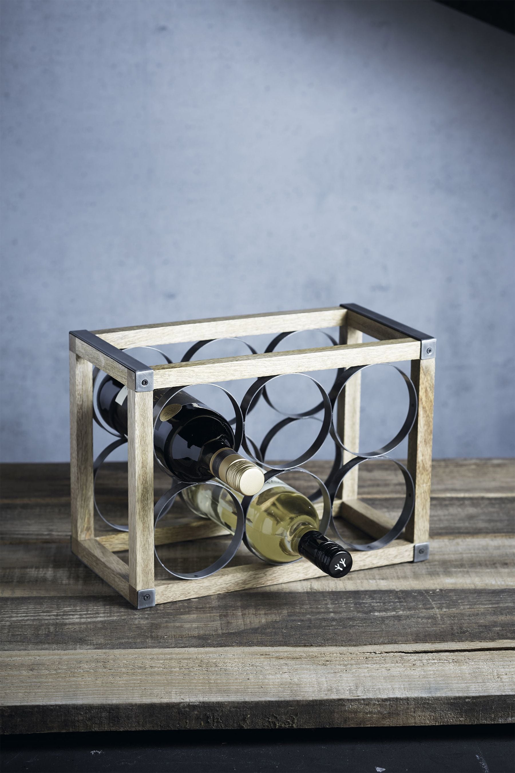 Buy Industrial Kitchen Brown Wine Rack from the Next UK online shop