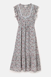 Joules Lillia Multi Tie Waist Tiered Dress - Image 7 of 7