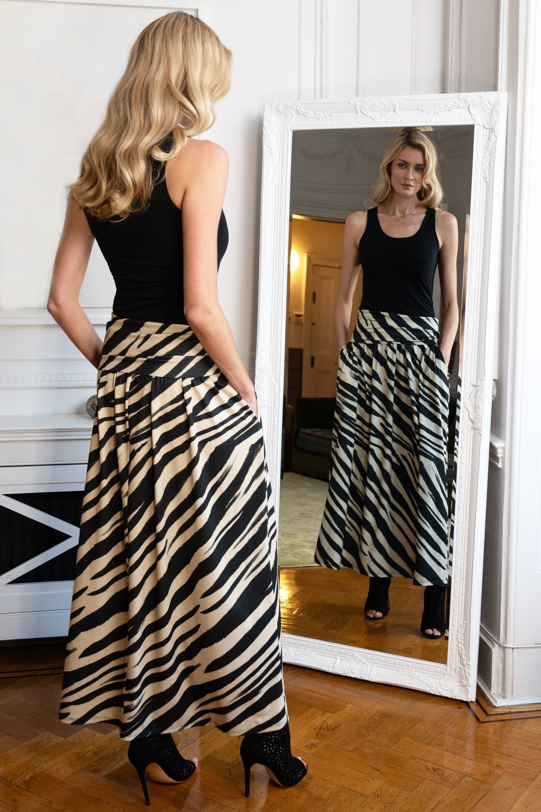 Maxi skirt and deals top