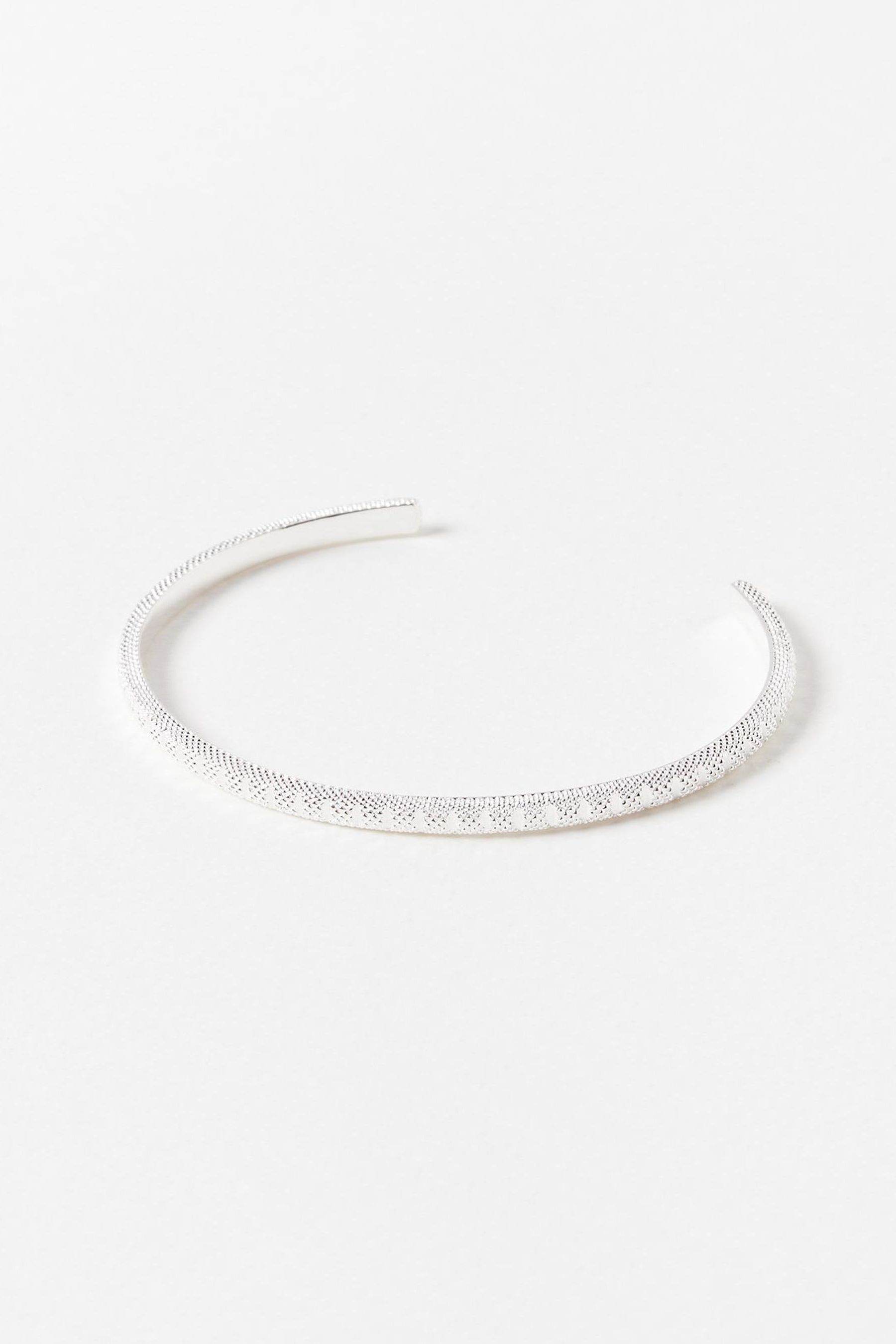 Silver plated cuff bracelet hotsell