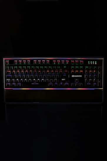Daewoo Black Rainbow Mechanical Keyboard