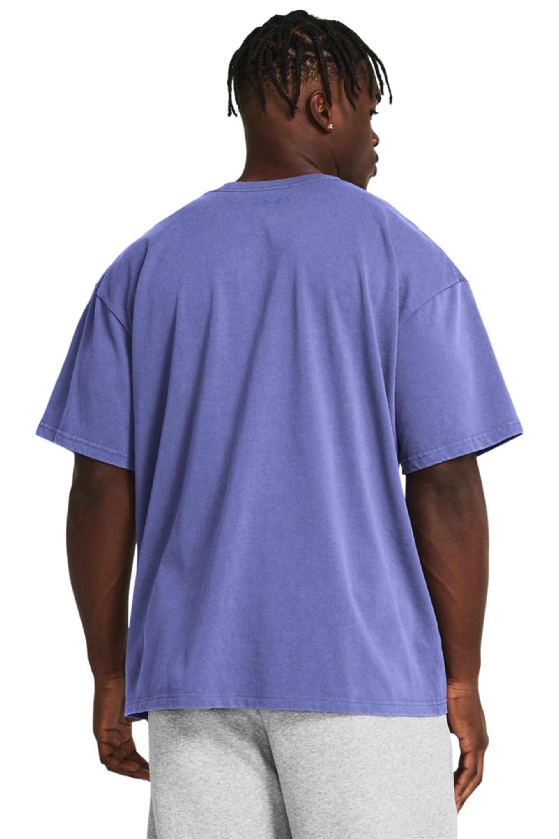 Under Armour Blue T-Shirt - Image 2 of 5