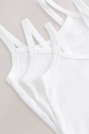 White Cropped Cami Vest 3 Pack (5-16yrs) - Image 4 of 4