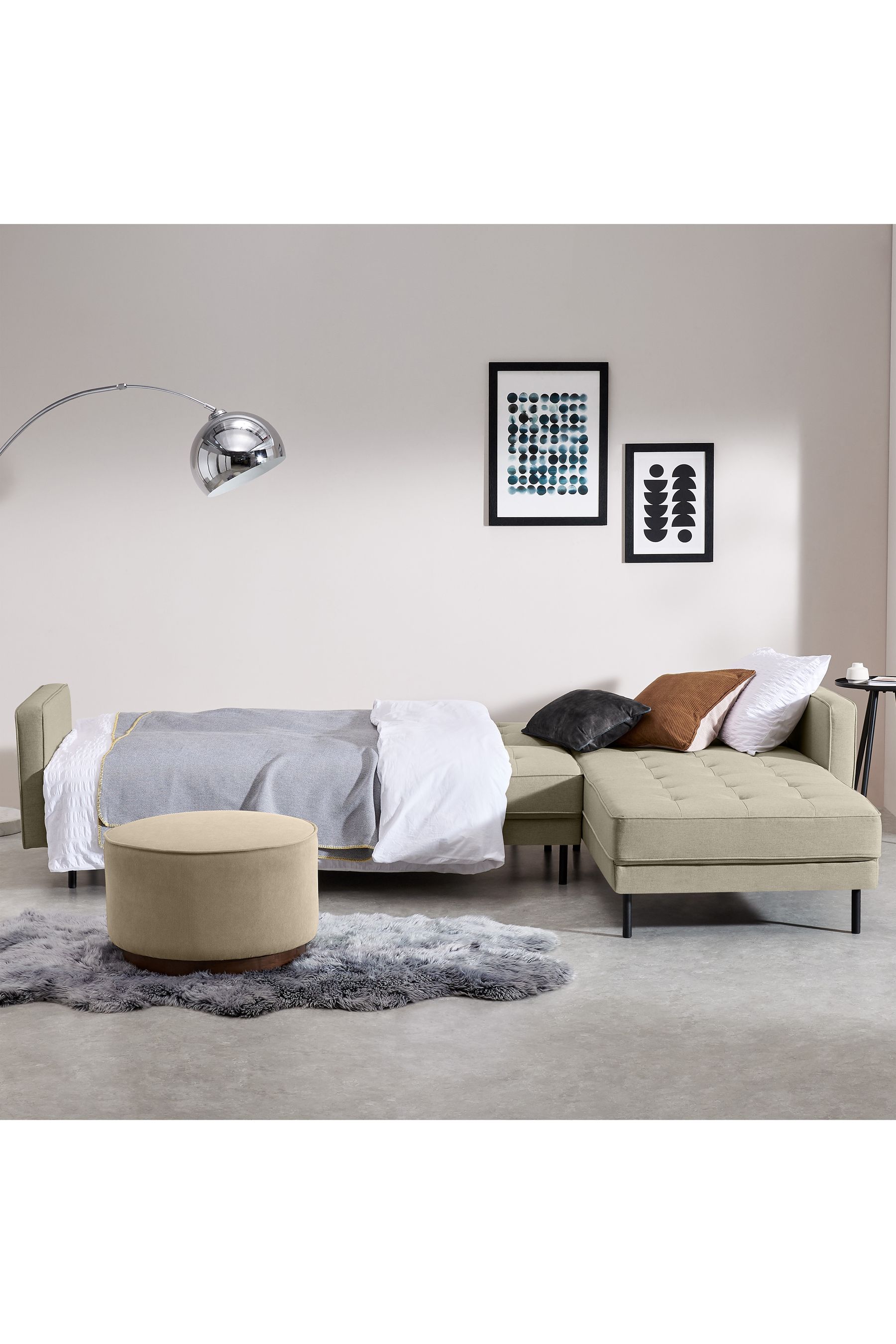 Furniture of america betty top convertible bed ottoman