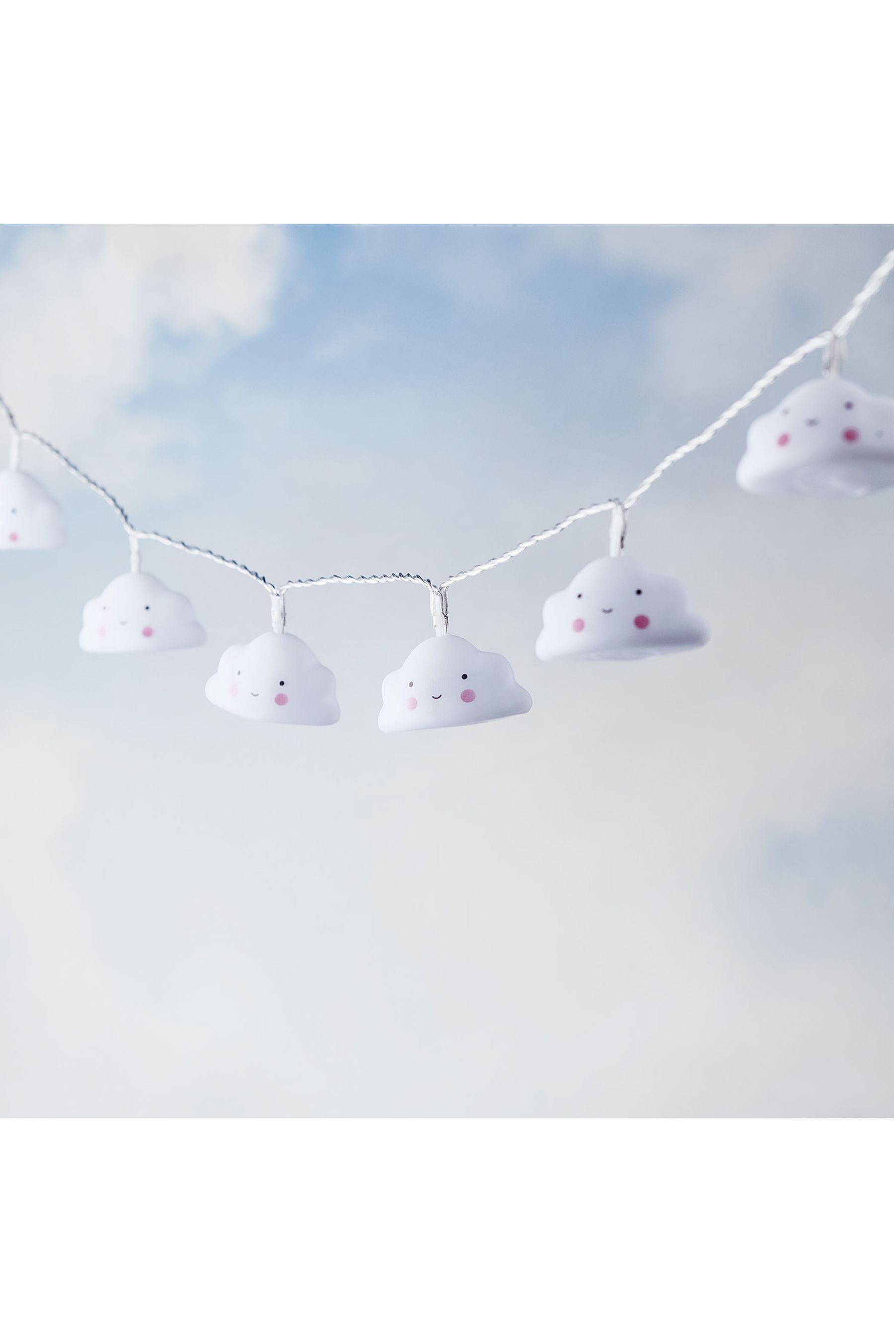 Buy Lights4fun White 10 Cloud Children s Fairy Lights from the