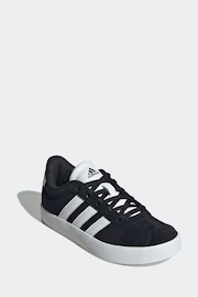 adidas Black Junior Sportswear VL Court Trainers - Image 5 of 10