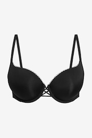 Black Push-Up Triple Boost Plunge Bra - Image 5 of 5